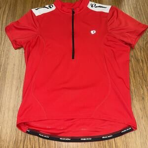Pearl Izumi Select Cycling Jersey Size M Men’s Winter 2014 Red